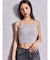 GYDA jacquardタンクニットトップス