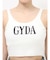 GYDA jacquardタンクニットトップス