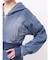 gradation bijouカットデニムパーカー