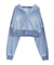 gradation bijouカットデニムパーカー