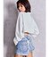 BACKレースアップショートシャツ