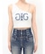 Denim Symmetry GYDAワンショルチェーンタンクトップ