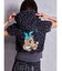 GYDA×GALFY leopard pileパーカー