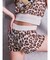 GYDA×GALFY leopard pile マイクロショートパンツ