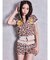 GYDA×GALFY leopard pile マイクロショートパンツ
