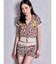 GYDA×GALFY leopard pile マイクロショートパンツ