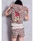 GYDA×GALFY leopard pile マイクロショートパンツ