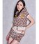 GYDA×GALFY leopard pile マイクロショートパンツ