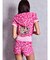 GYDA×GALFY leopard pile マイクロショートパンツ