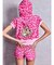 GYDA×GALFY leopard pile マイクロショートパンツ