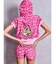 GYDA×GALFY leopard pile マイクロショートパンツ
