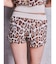 GYDA×GALFY leopard pile マイクロショートパンツ