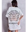 GYDA×GALFY BACK LOGO BIG Tシャツ