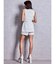 sacred edge cross front ZIPショートパンツ