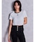 Square gydaバイカラーショートTシャツ