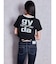 Square gydaバイカラーショートTシャツ