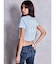 Square gydaバイカラーショートTシャツ