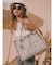 GG glitter print clearトートBAG