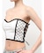 Symmetry GYDA side drawstringビスチェ