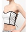 Symmetry GYDA side drawstringビスチェ