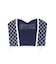 Symmetry GYDA side drawstringビスチェ