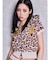GYDA×GALFY leopard pileパーカー