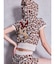 GYDA×GALFY leopard pileパーカー