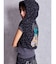 GYDA×GALFY leopard pileパーカー