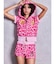 GYDA×GALFY leopard pile マイクロショートパンツ