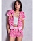 GYDA×GALFY leopard pile マイクロショートパンツ