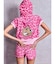 GYDA×GALFY leopard pile マイクロショートパンツ