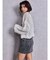 2WAYメッシュブリーチニットトップス