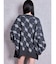 GG glitter quiltingニットカーディガン