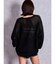 Valdy empire embroideryメッシュニットトップス