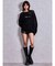 Valdy empire embroideryメッシュニットトップス
