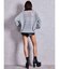 Valdy empire embroideryメッシュニットトップス