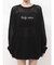 Valdy empire embroideryメッシュニットトップス