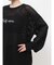 Valdy empire embroideryメッシュニットトップス