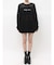 Valdy empire embroideryメッシュニットトップス