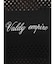 Valdy empire embroideryメッシュニットトップス