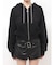 bijou string ZIP UPスウェットパーカー