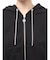 bijou string ZIP UPスウェットパーカー