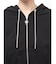 bijou string ZIP UPスウェットパーカー