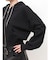 bijou string ZIP UPスウェットパーカー