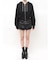 bijou string ZIP UPスウェットパーカー
