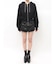 bijou string ZIP UPスウェットパーカー