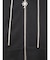 bijou string ZIP UPスウェットパーカー