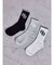 GG BICOLOR RIB SOX