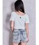 BUNNY 2WAYレースアップショートTシャツ