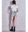 BUNNY 2WAYレースアップショートTシャツ